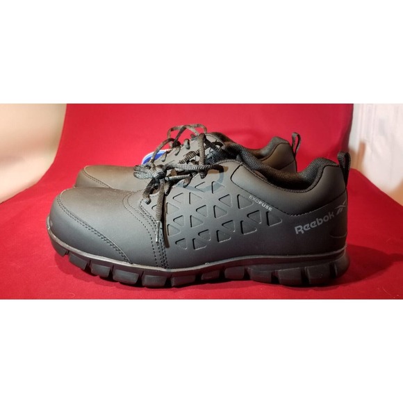 SUBLITE CUSHION WORK - RB4051 Athletic Work Shoe - Black MEN size 10.5 wide - Picture 3 of 16
